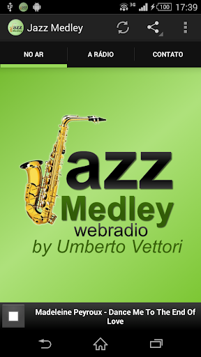 Android application Rádio Jazz Medley screenshort