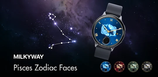 Milky Way: Pisces Zodiac Faces