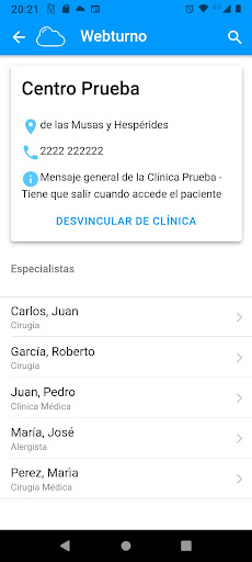 Webturno Screen 2