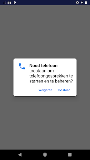 Noodtelefoon Screen 2
