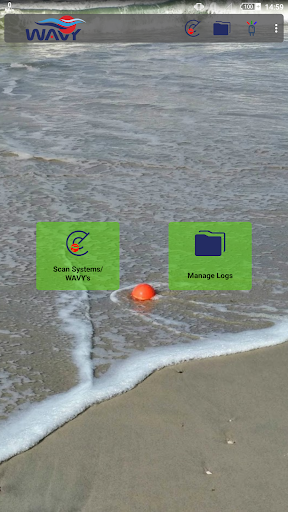 Android application WavyHub screenshort