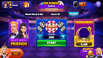 Game screenshot Gin Rummy Mania mod apk
