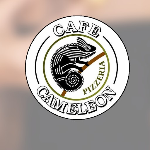 Cafe Cameleon Pizza logo