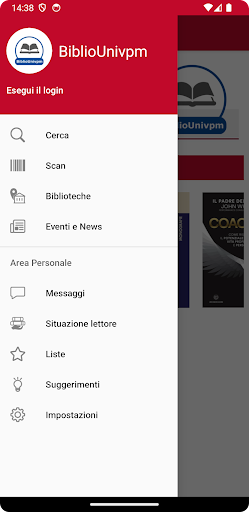 BiblioUnivpm Screen 2