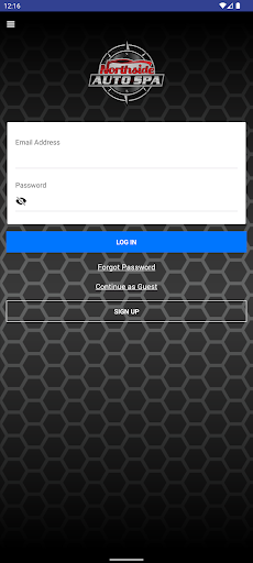 Android application Northside Autospa screenshort