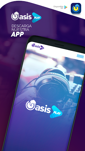 Android application Radio Oasis de Santidad screenshort