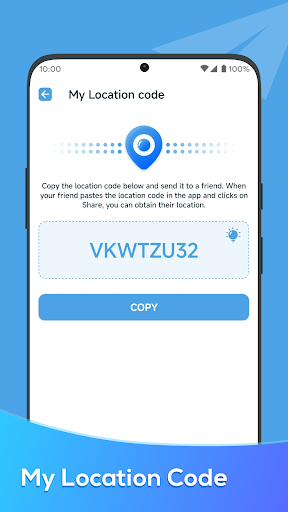 Screenshot of Location Share