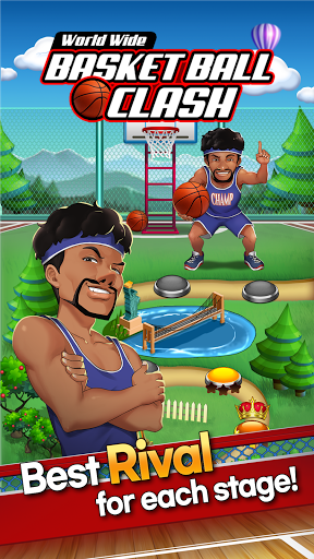 Android application Basketball Clash screenshort