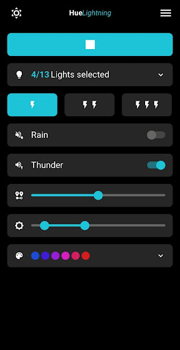Hue Lightning-for Hue lighting Screen 2