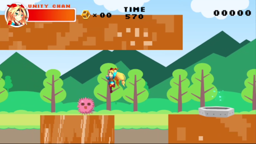 ユニティちゃんの2Dアクション Screen 3