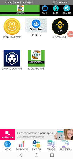 Android application #RDCriptomonedas screenshort