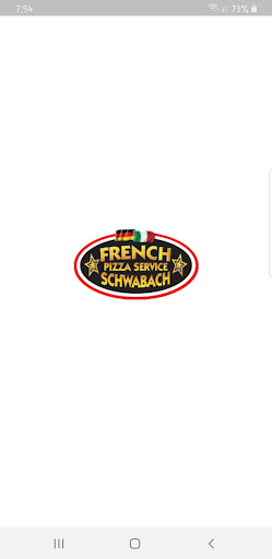 Android application French Pizza Service screenshort