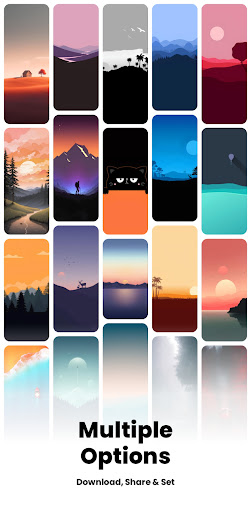Screenshot of Minimal Wallpapers