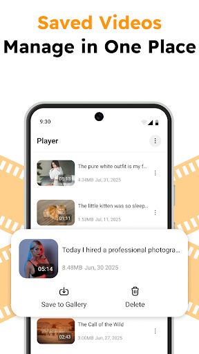 Video Downloader  Player