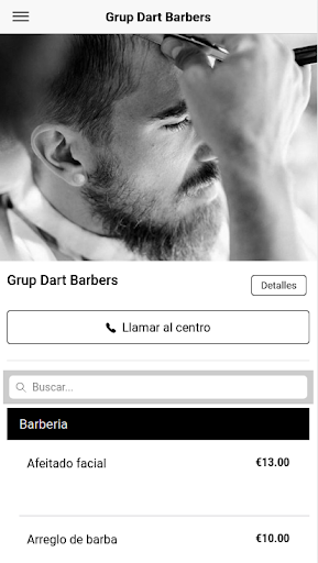 Android application Grup D'Art Barbers screenshort
