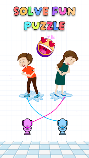 Toilet Rush: Draw Puzzle Race Screen 3