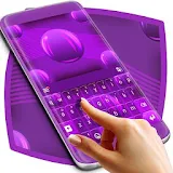 Purple Orbs Keyboard icon