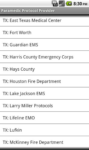 Paramedic Protocol Provider