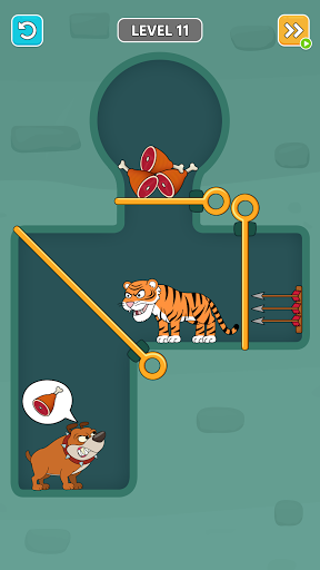 Feed The Animals-Pull Pin Save Screen 3