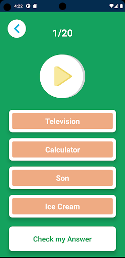 What is my language? Screen 3
