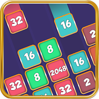 Drop Number Game 2048 - Merge Number Puzzle