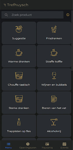 Android application 't Trefhuysch screenshort