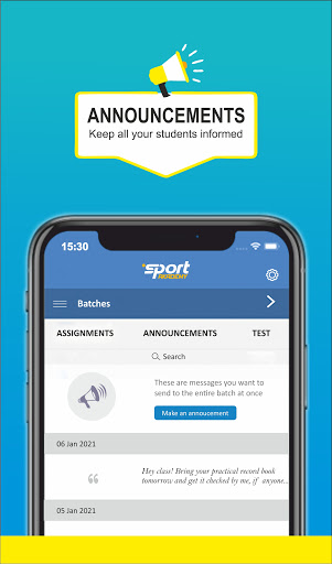 Sport Akademy Screen 3