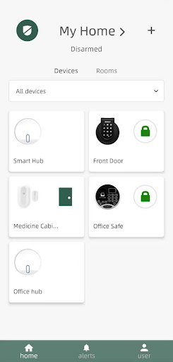 Android application SECURAM Guard screenshort