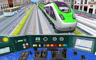 Train Game 3D-City Train Games