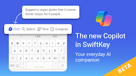 screenshot of Microsoft SwiftKey Beta