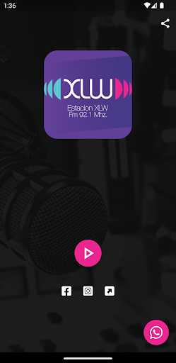 Android application Estacion XLW screenshort