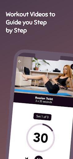 Workout For Abs, Booty, & Legs Screen 3