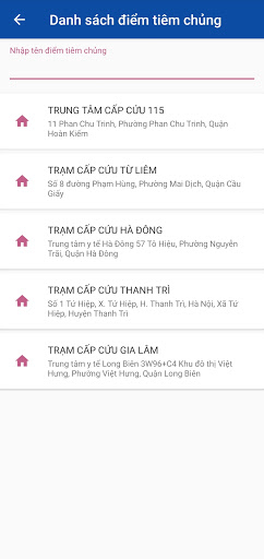 Cấp cứu phục vụ tiêm chủng Screen 3