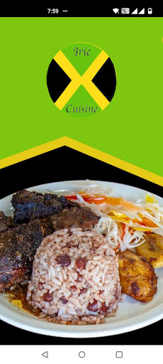 Android application Irie Cuisine screenshort