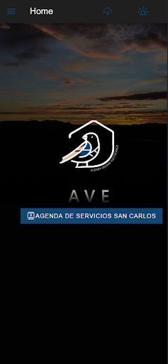 Android application Agenda Vecinal Electrónica screenshort