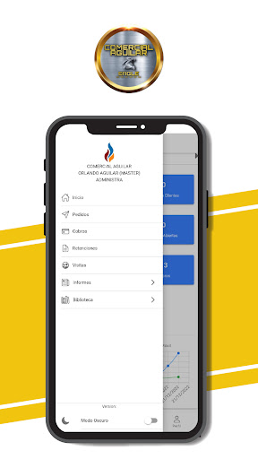 Android application Comercial Aguilar screenshort