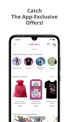Android application Penny Prima screenshort