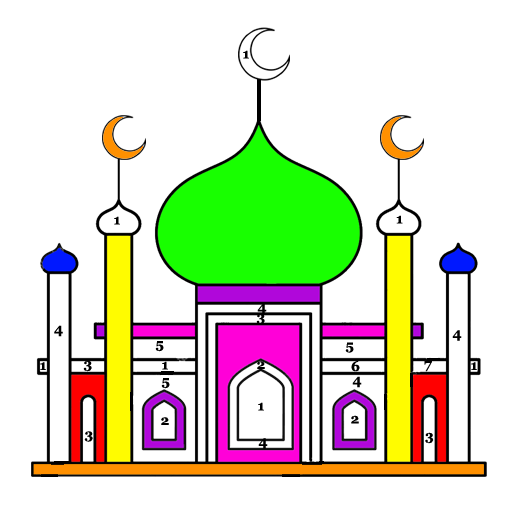 Islamic Tap Color by number  Icon
