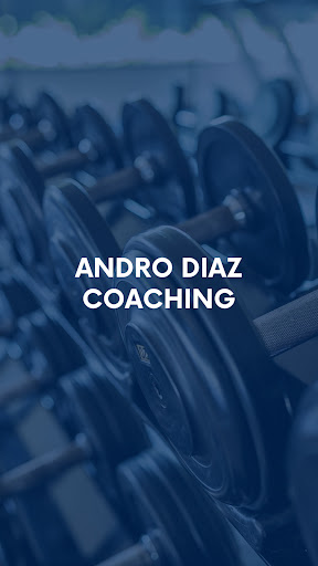 Android application Andro Diaz Coaching screenshort