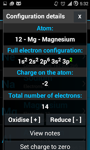 Electron Config Lite Screen 3