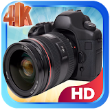DSLR Camera 4K Ultra HD icon