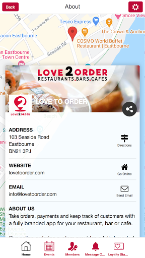 Love To Order Screen 2