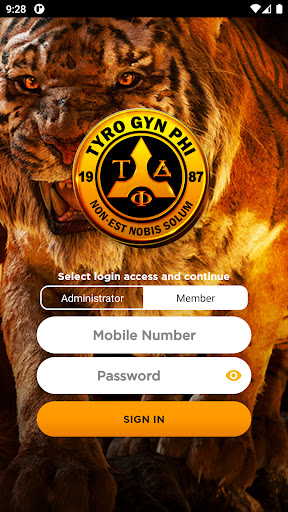 Android application Tyronians App screenshort