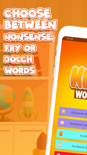 Android application Kids Sight Words screenshort