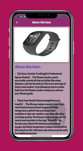 Smart Bracelet Fitpro Guide Screen 3