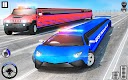 screenshot of US Police Transport Car Games