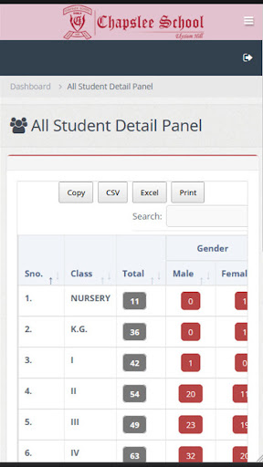 Chapslee School Screen 2