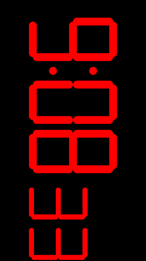 Android application Digital Clock Seconds screenshort