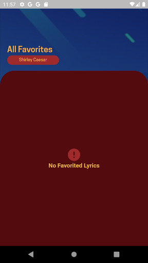Shirley Caesar gospel lyrics Screen 3