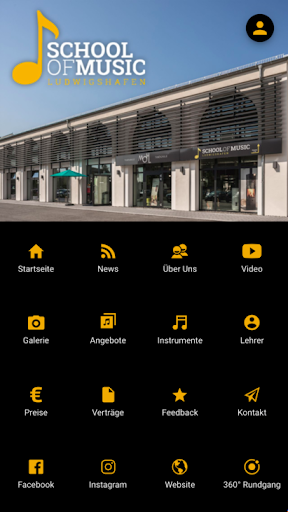 Android application School of Music LU screenshort